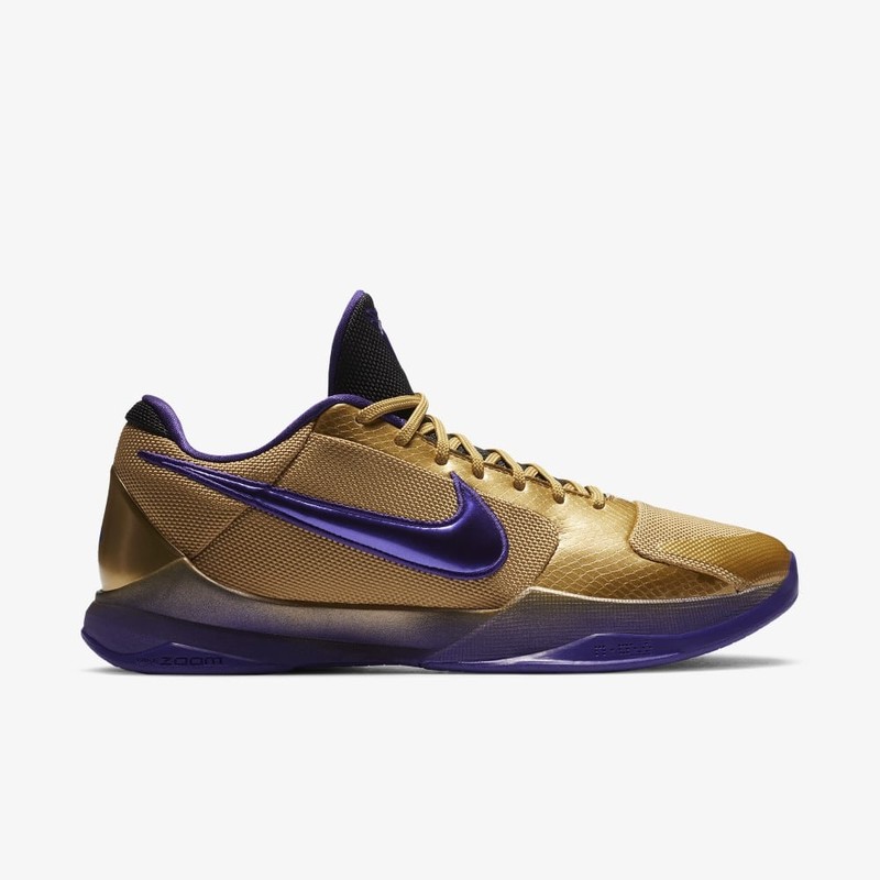 Nike kobe ad purple and clearance gold